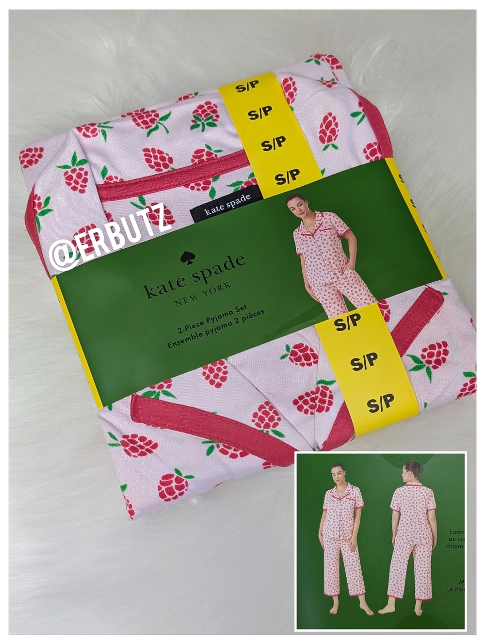 Kate Spade New York Raspberry Design Spring / Summer Pj Set ♠️
